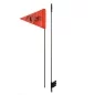 Preview: Berg Safety Flag for Buddy & Junior Go-Karts (incl. mounting bracket)