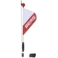 Mobile Preview: Berg Safety Flag S/M for Buzzy & Reppy Go-Karts (incl. mounting bracket)